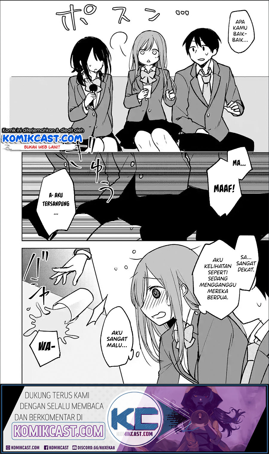 Manga Chikan Saresou ni Natteiru S-kyuu Bishoujo wo Tasuketara Tonari no Seki no Osanajimi datta Chapter 19 gambar 2