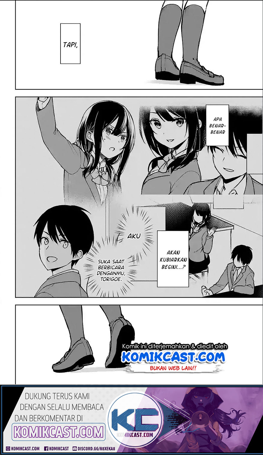 Manga Chikan Saresou ni Natteiru S-kyuu Bishoujo wo Tasuketara Tonari no Seki no Osanajimi datta Chapter 19.1 gambar 2