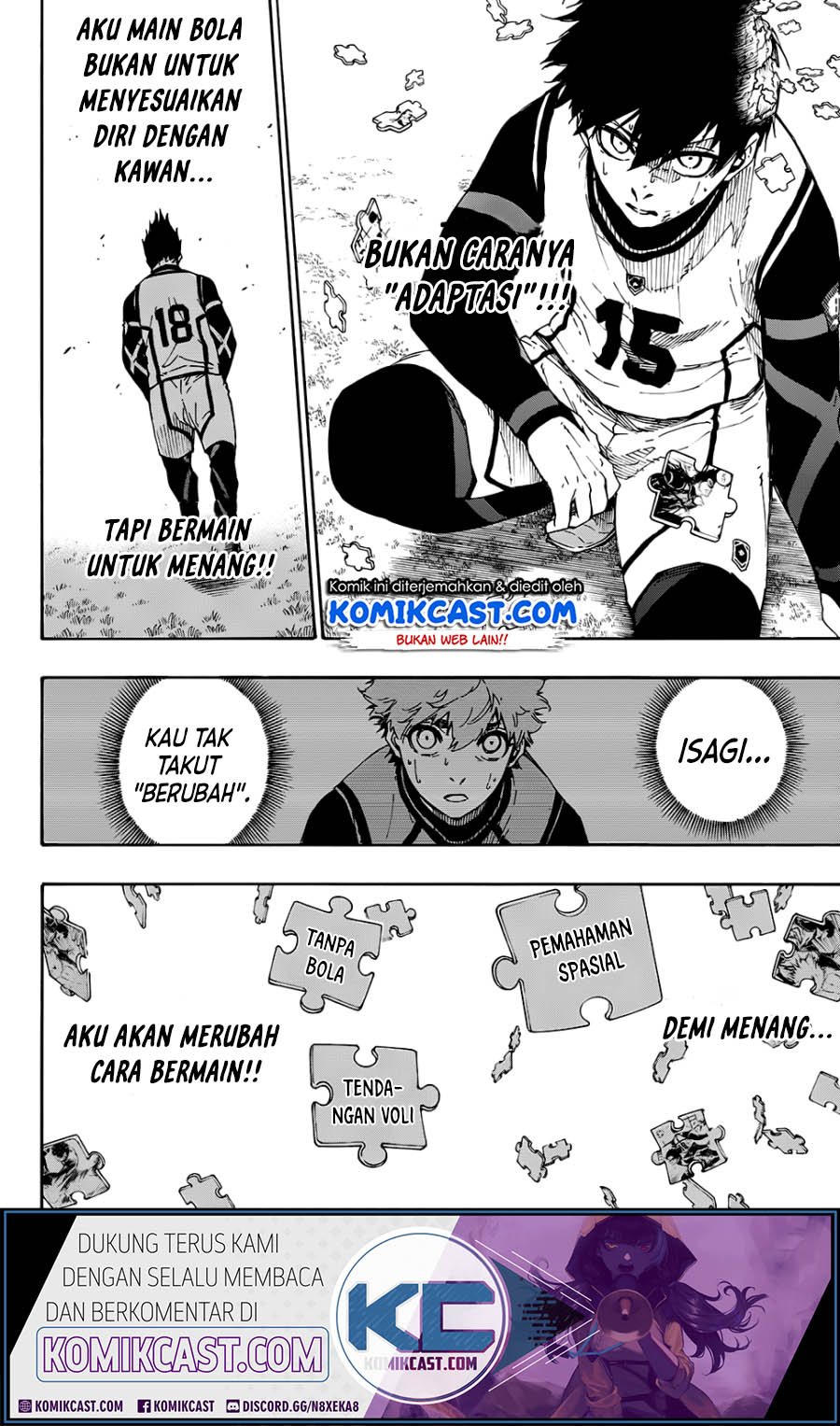 Manga Blue Lock Chapter 62 gambar 2