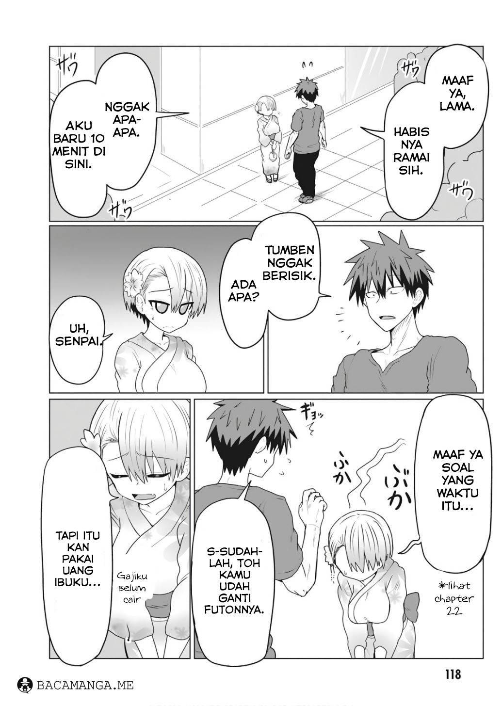 Manga Uzaki-chan wa Asobitai! Chapter 23 gambar 2