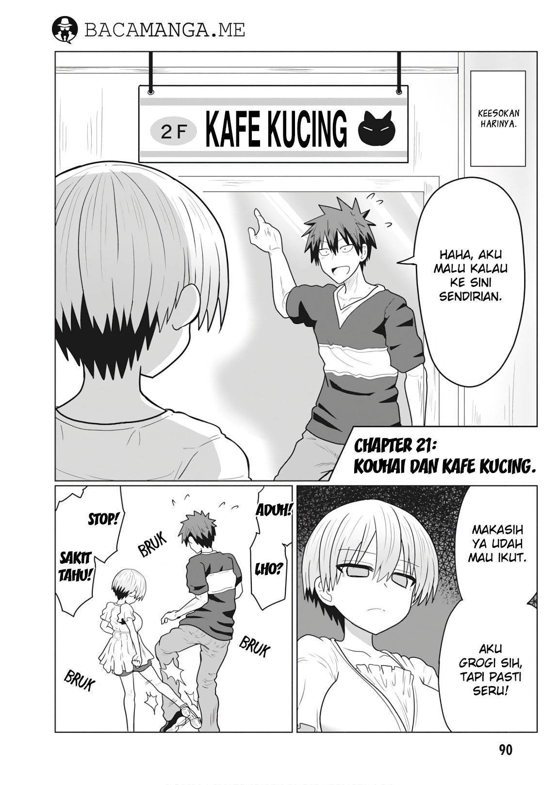 Manga Uzaki-chan wa Asobitai! Chapter 21 gambar 2