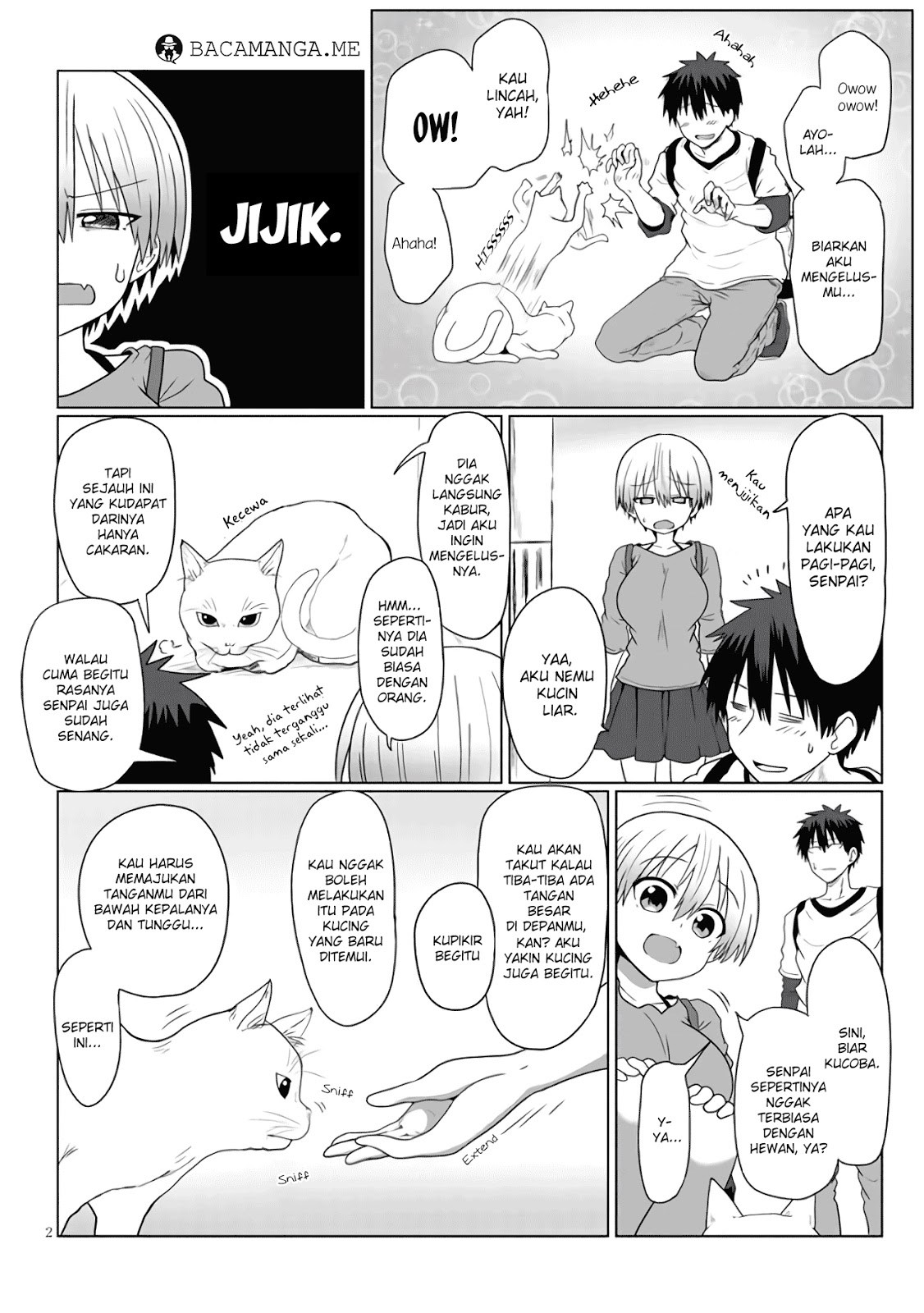 Manga Uzaki-chan wa Asobitai! Chapter 06 gambar 2