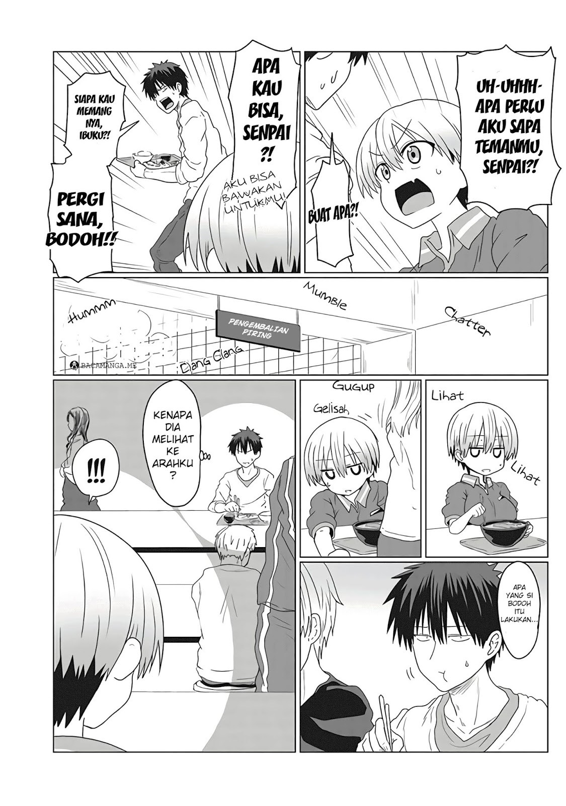 Manga Uzaki-chan wa Asobitai! Chapter 05.1 gambar 2