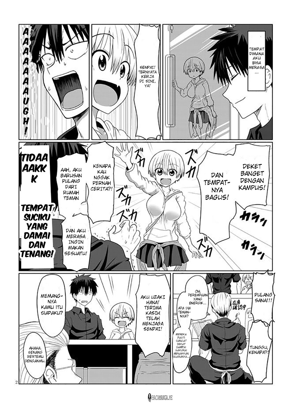 Manga Uzaki-chan wa Asobitai! Chapter 04 gambar 2