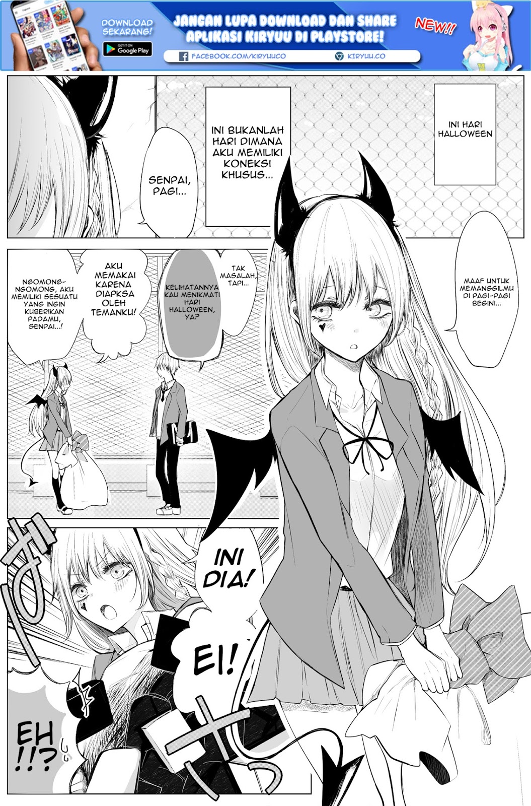Manga Ichizu de Bitch na Kouhai Chapter 08 gambar 2