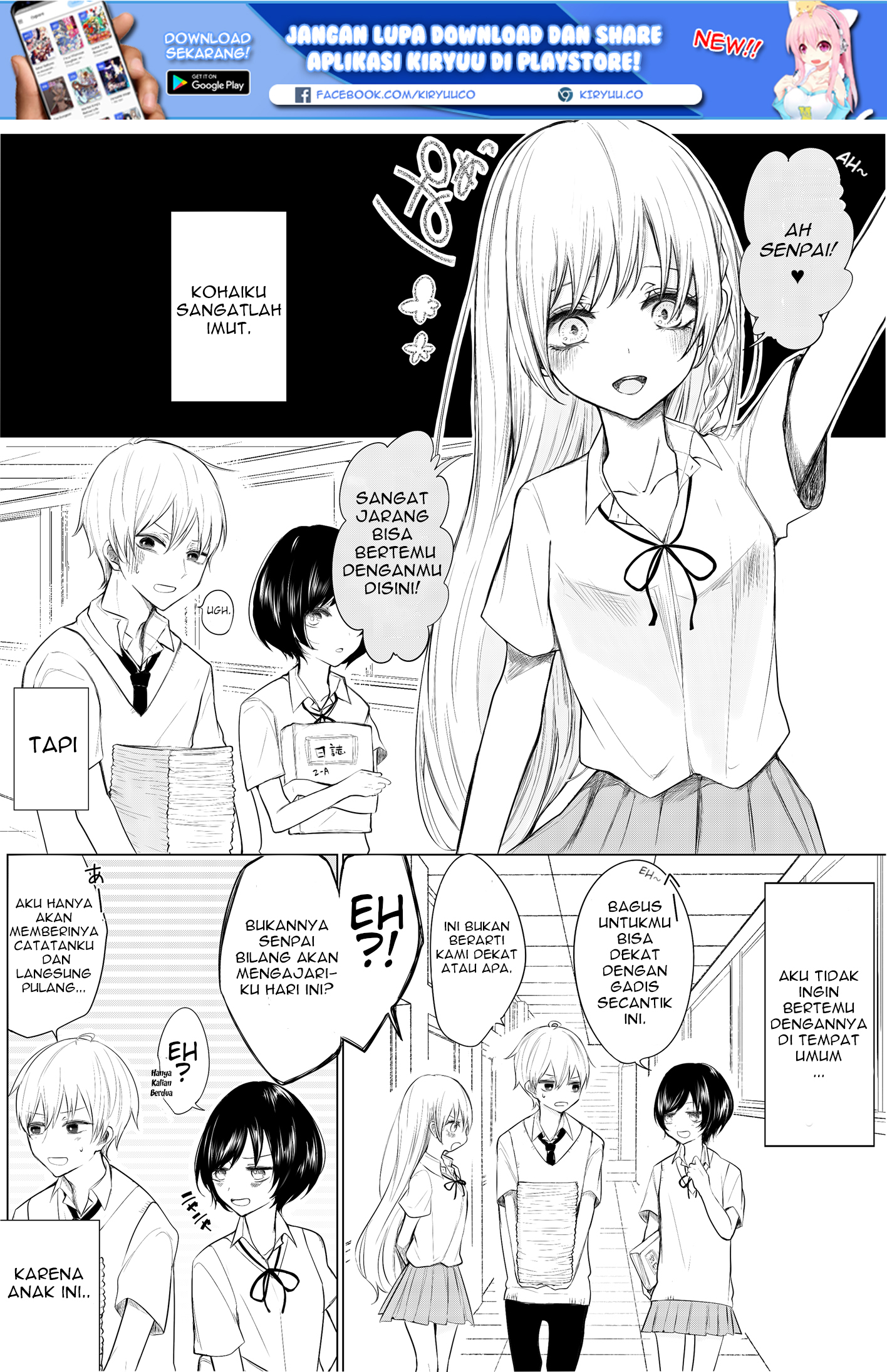 Manga Ichizu de Bitch na Kouhai Chapter 03 gambar 2