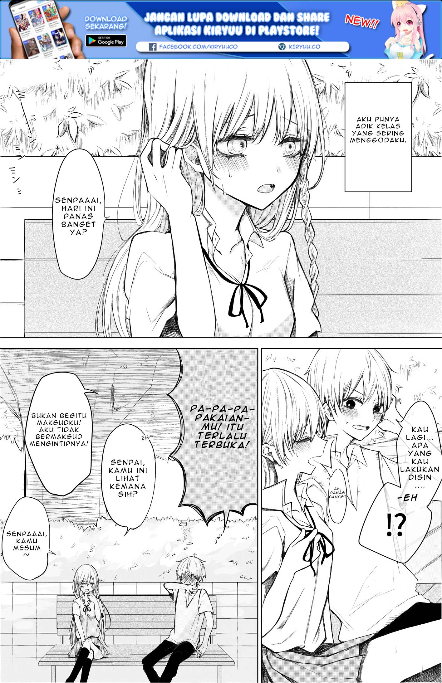 Manga Ichizu de Bitch na Kouhai Chapter 01 gambar 2