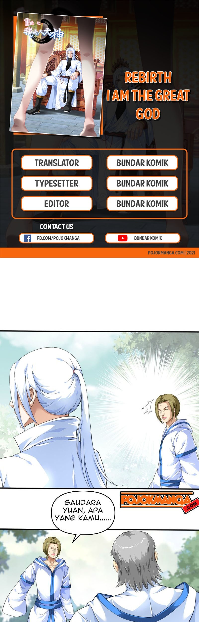 Manhua Rebirth I Am The Great God Chapter 32 gambar 2
