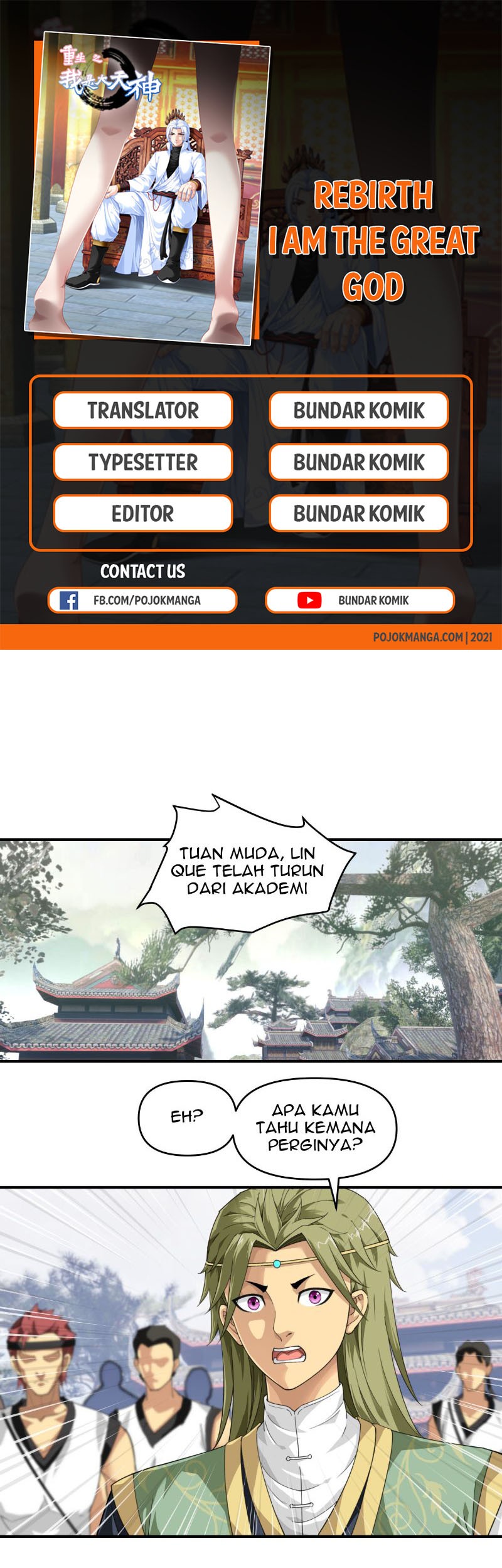 Manhua Rebirth I Am The Great God Chapter 34 gambar 2