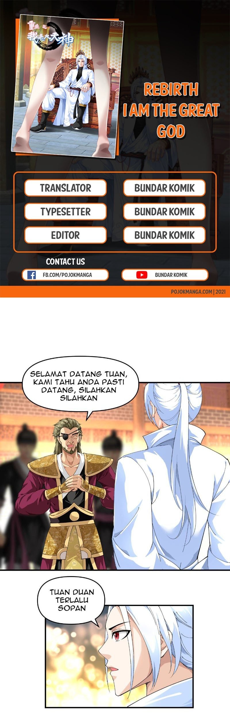 Manhua Rebirth I Am The Great God Chapter 37 gambar 2
