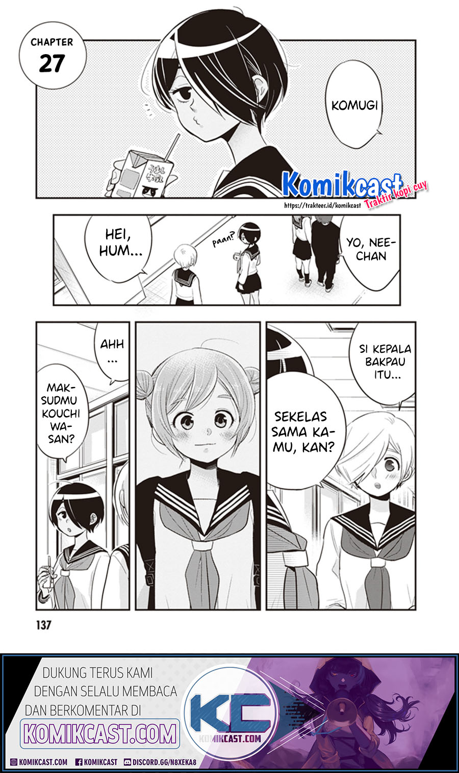 Manga Giri-Giri Saegiru Katagirisan Chapter 27 gambar 2