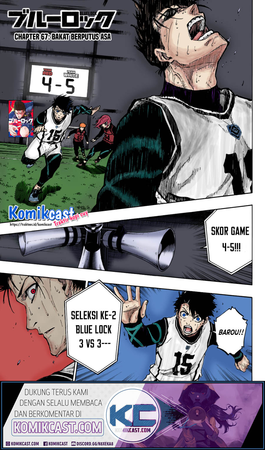 Manga Blue Lock Chapter 67 gambar 2