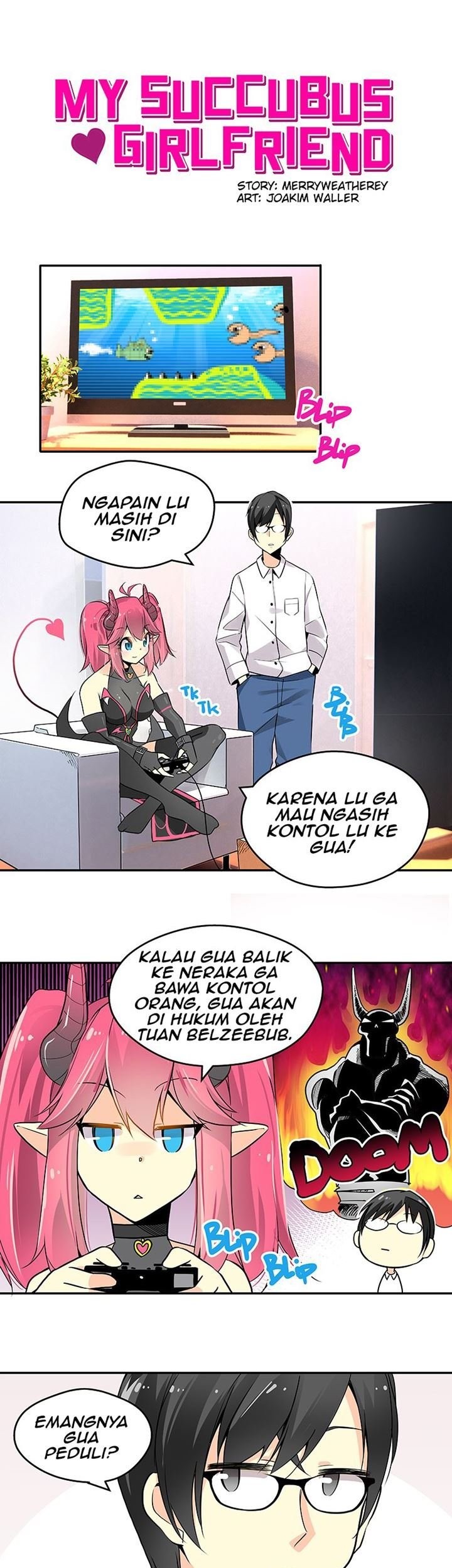 Manhwa My Succubus Girlfriend New Chapter 03 gambar 2