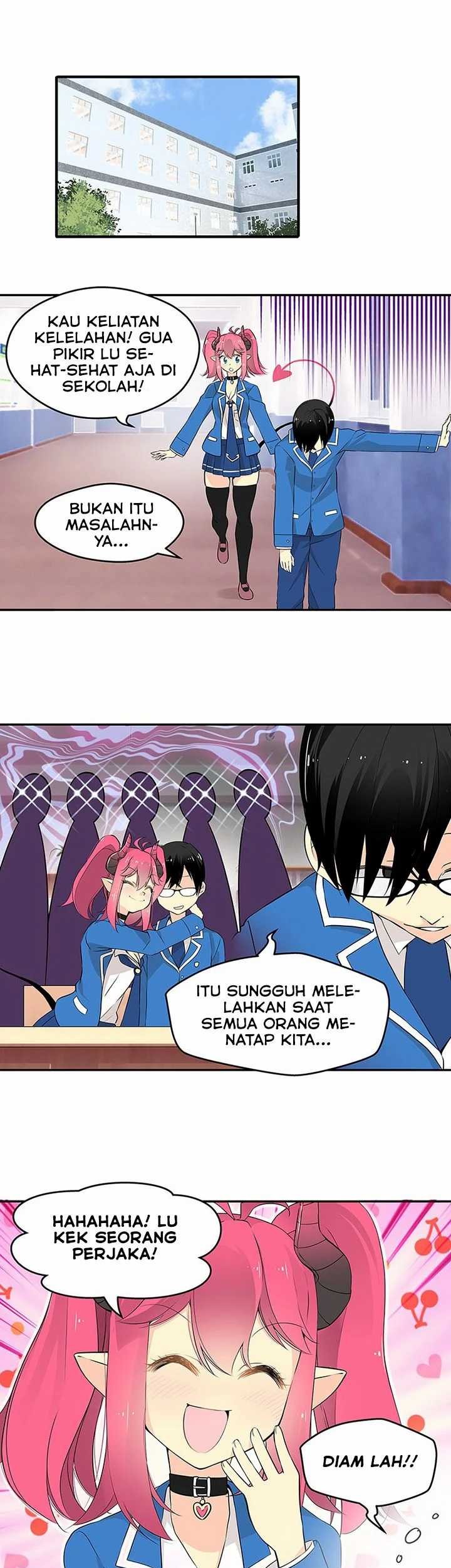 Manhwa My Succubus Girlfriend New Chapter 12 gambar 2