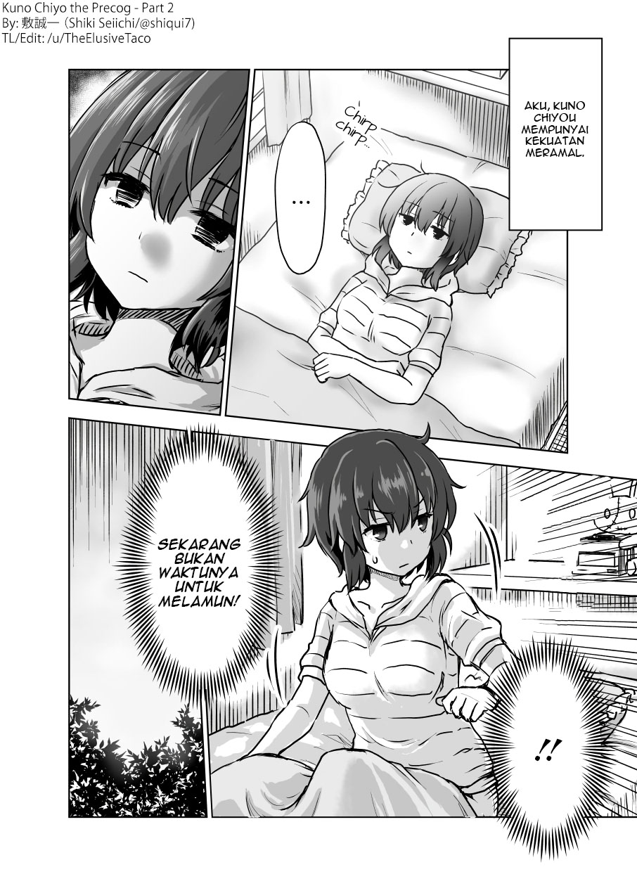 Manga Yochi Nouryoku Manga: Kunou Chiyo Chapter 02 gambar 2