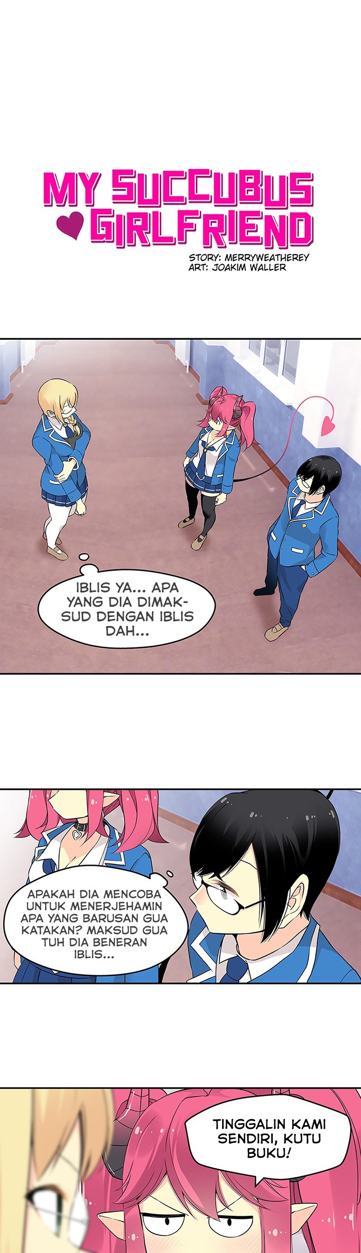 Manhwa My Succubus Girlfriend New Chapter 13 gambar 2