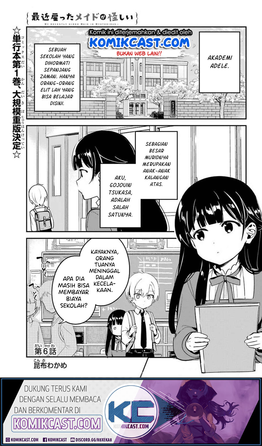 Manga My Recently Hired Maid Is Suspicious Chapter 06 gambar 2