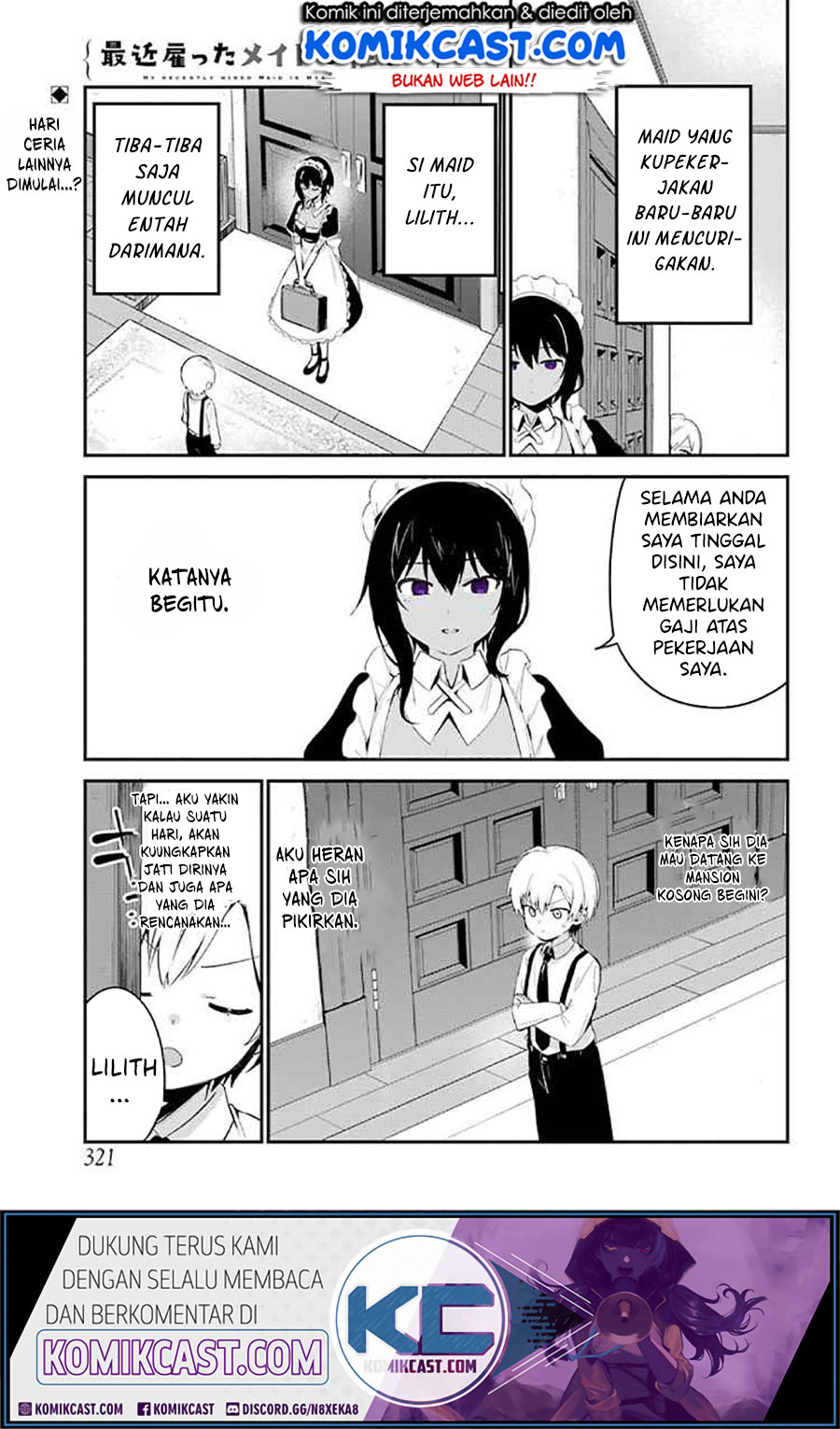 Manga My Recently Hired Maid Is Suspicious Chapter 04 gambar 2
