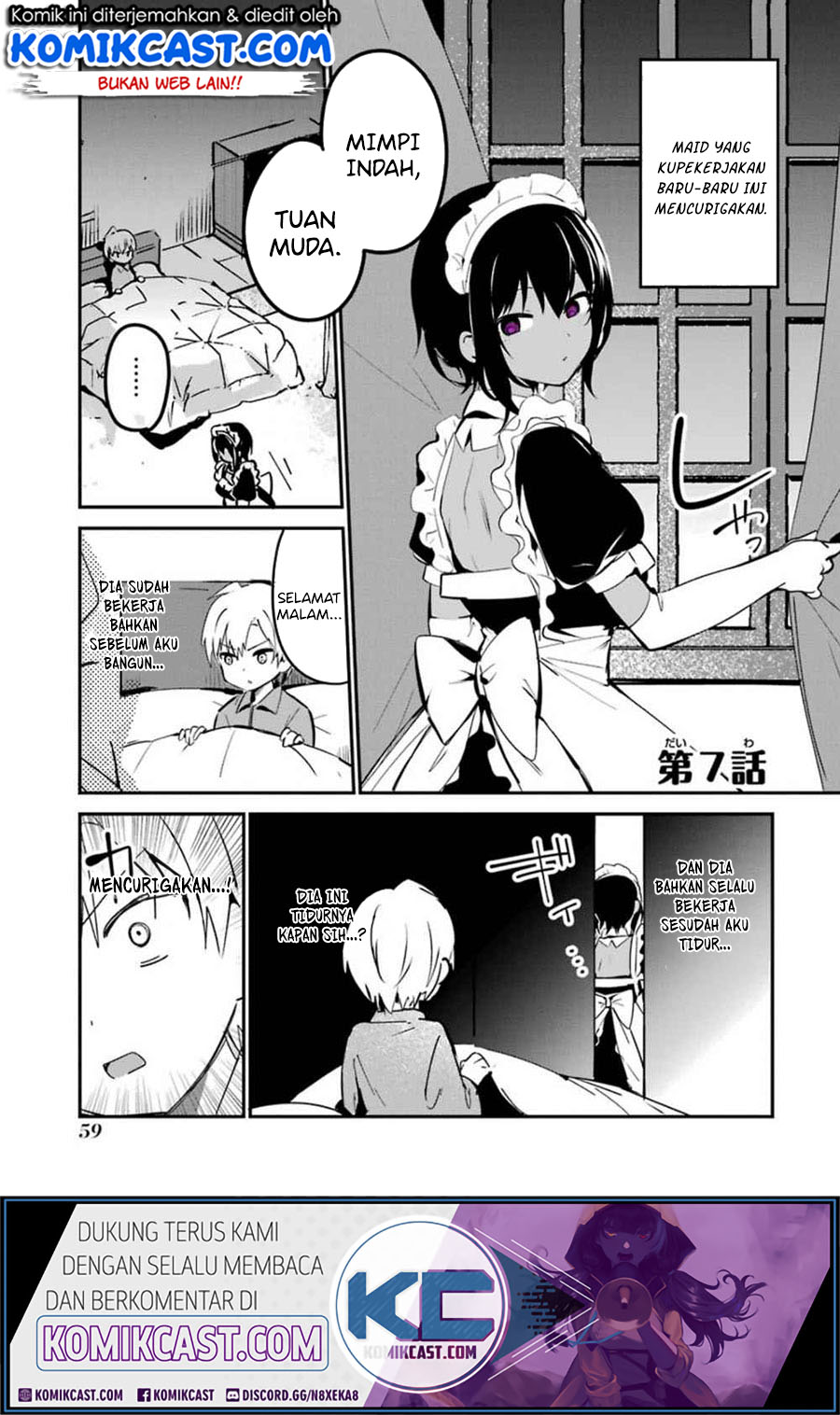 Manga My Recently Hired Maid Is Suspicious Chapter 02.1 gambar 2