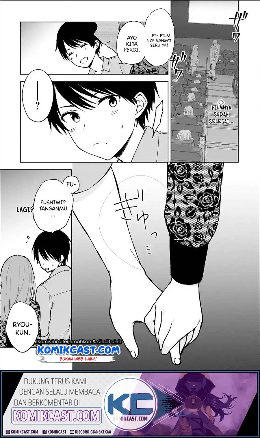 Manga Chikan Saresou ni Natteiru S-kyuu Bishoujo wo Tasuketara Tonari no Seki no Osanajimi datta Chapter 21.1 gambar 2