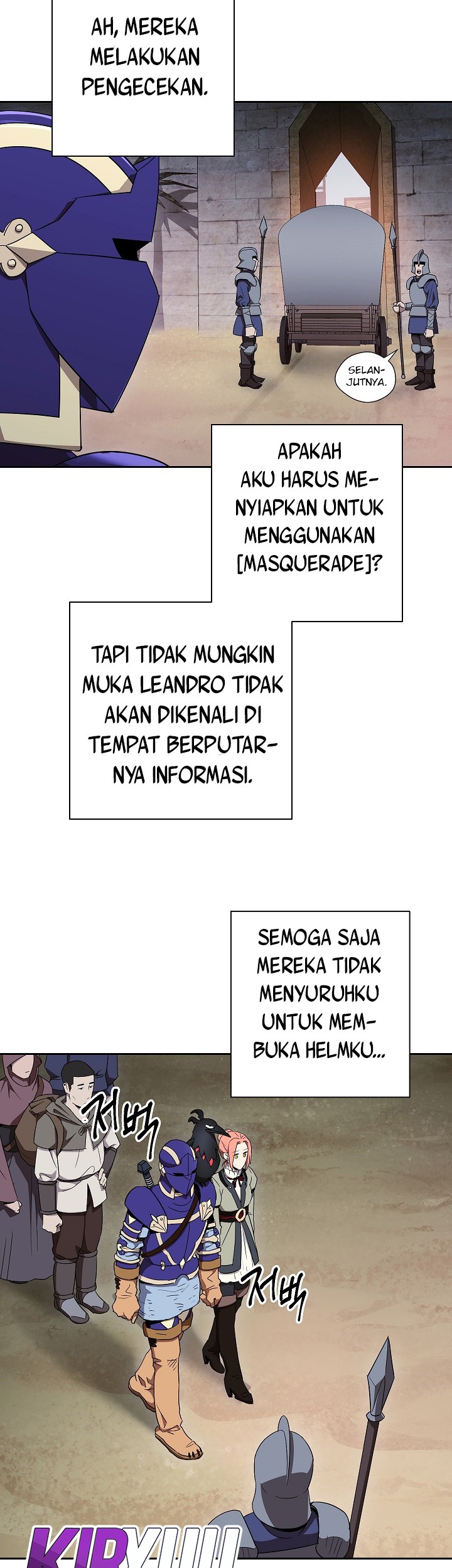 Skeleton Soldier Couldn’t Protect the Dungeon Chapter 104 halaman 6