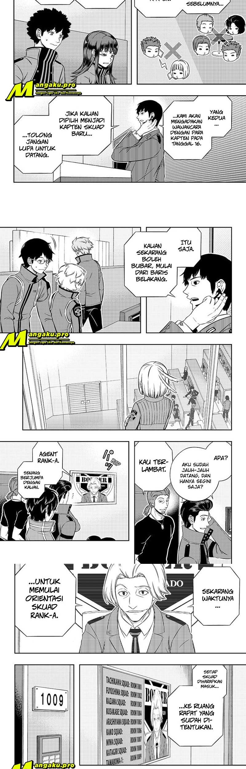 Manga World Trigger Chapter 206 gambar 2