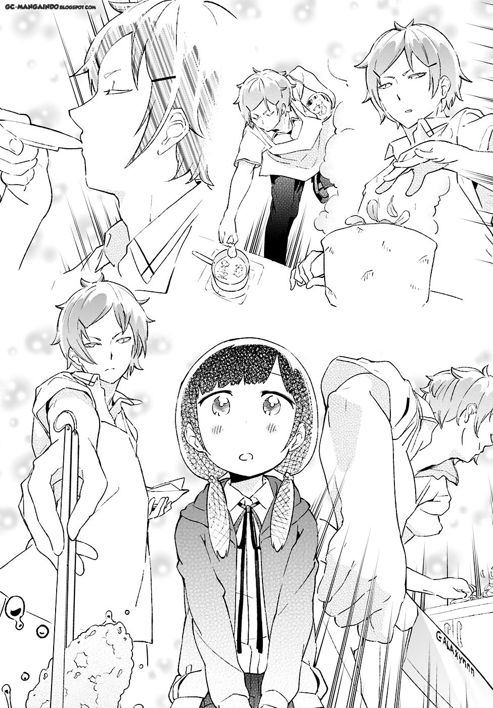 Manga Senpai, Sore hitokuchi kudasai! Chapter 06 gambar 2