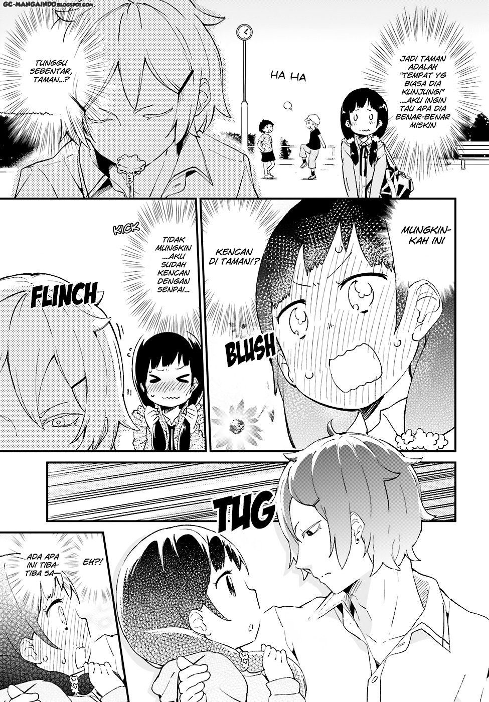 Manga Senpai, Sore hitokuchi kudasai! Chapter 02 gambar 2