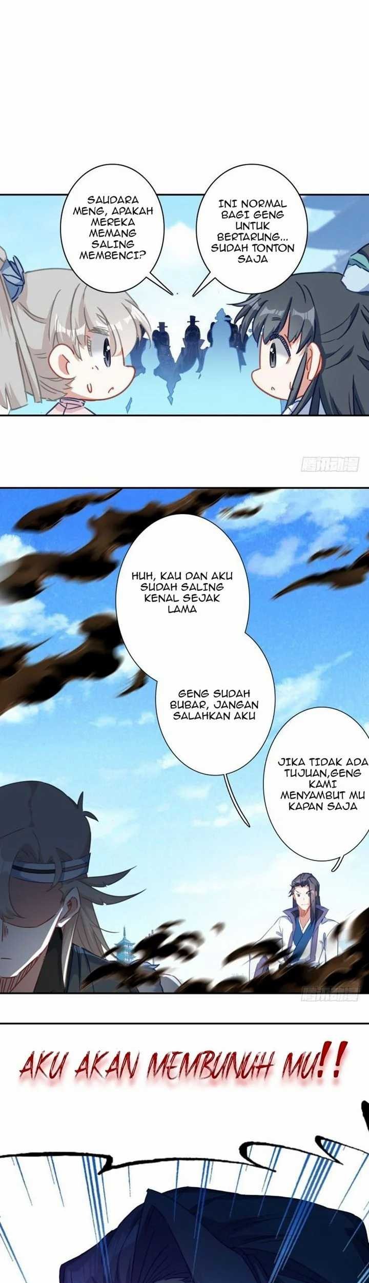Manhua The God of my Fall Outside the Rivers and Lakes Chapter 4 gambar 2
