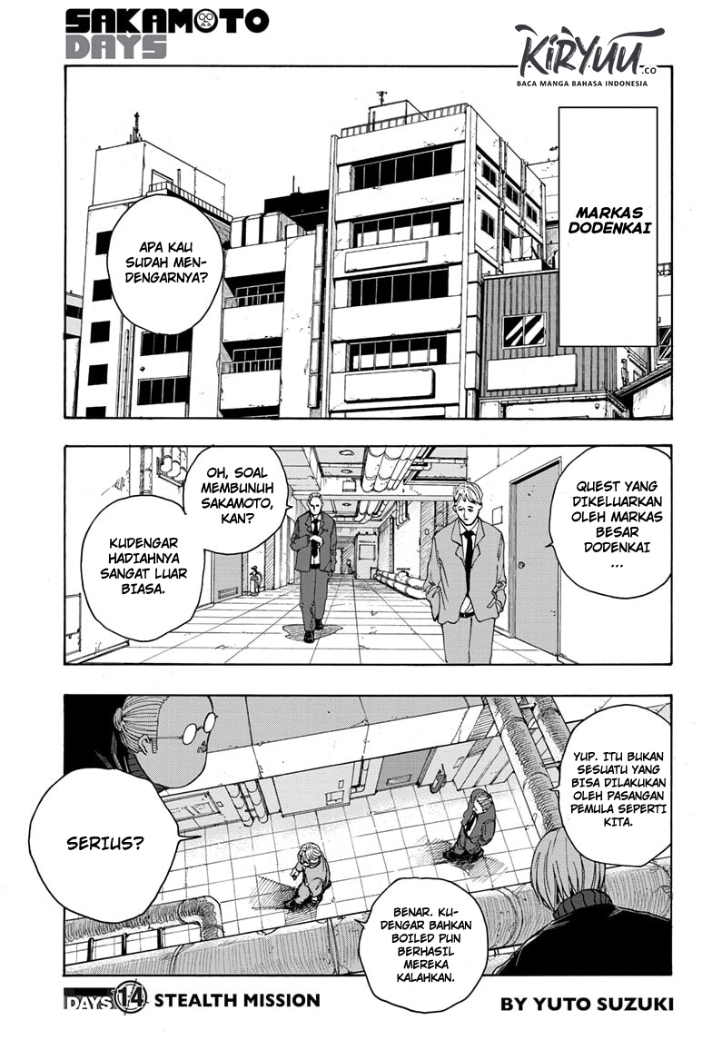 Manga Sakamoto Days Chapter 14 gambar 2