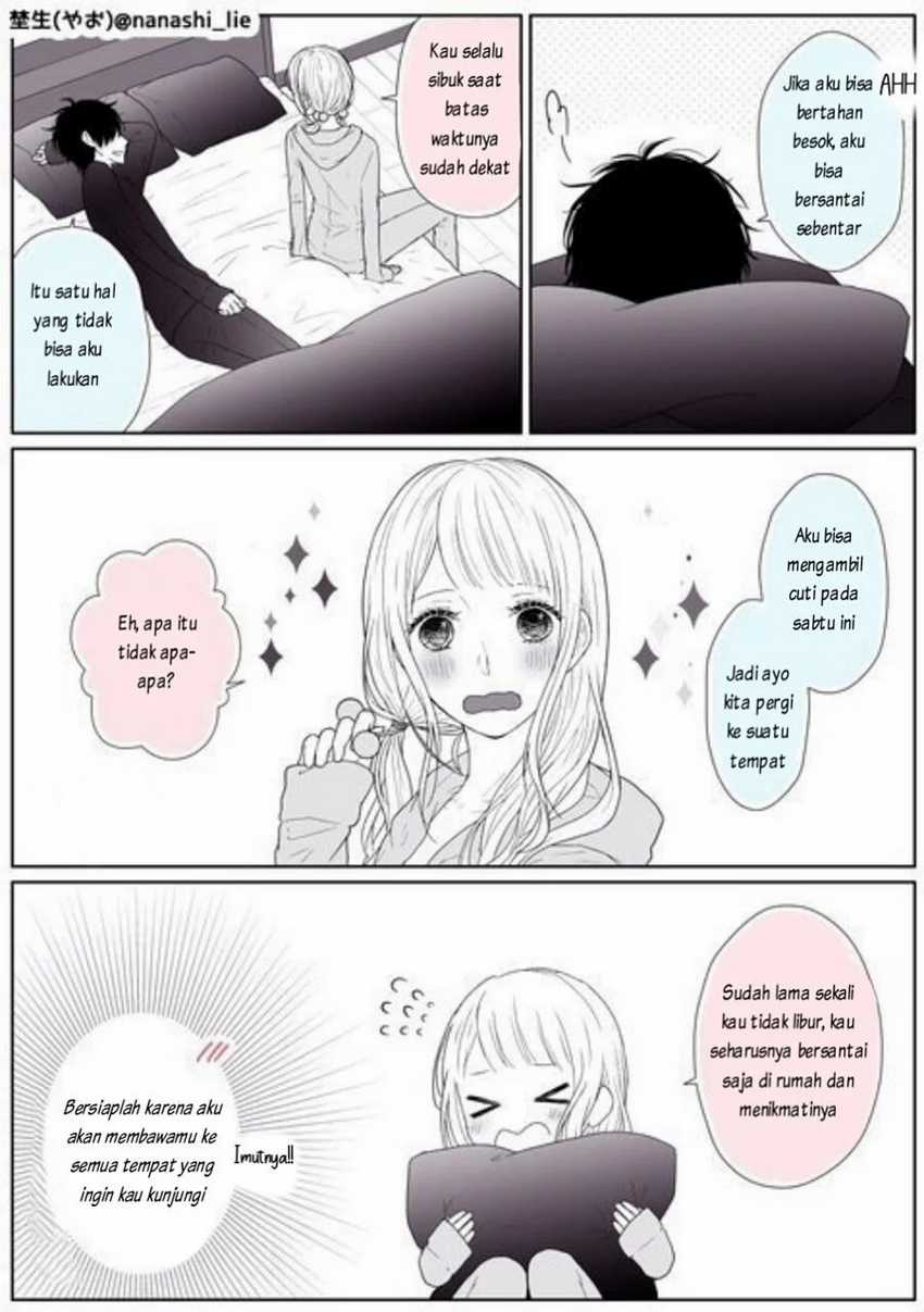 Manga My Girlfriend is a Futon Girl Chapter 04 gambar 2