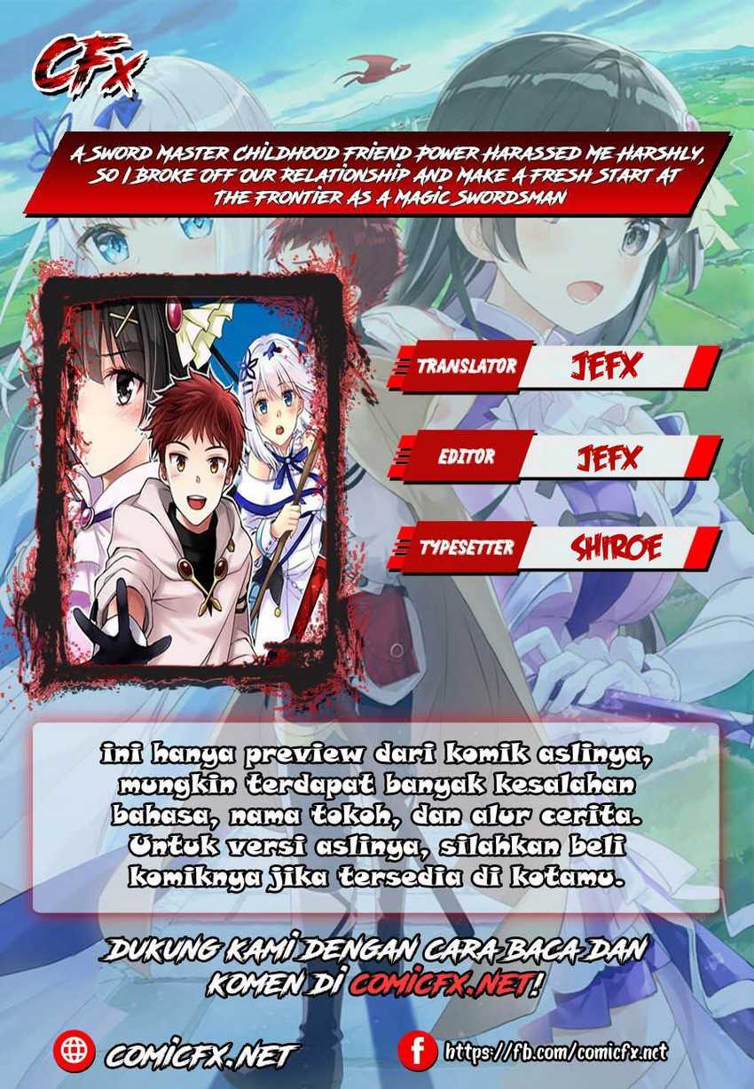 Manga A Sword Master Childhood Friend Power Harassed Me Harshly, So I Broke off Our Relationship and Make a Fresh Start at the Frontier as a Magic Swordsman Chapter 3.2 gambar 2