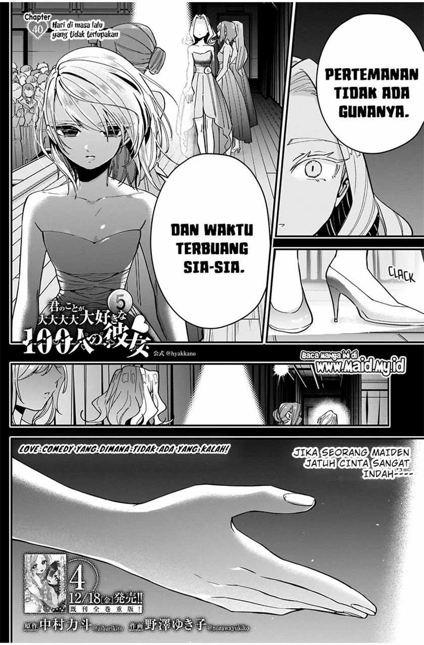 Kimi no Koto ga Dai Dai Dai Dai Daisuki na 100-ri no Kanojo Chapter 40 Gambar 3