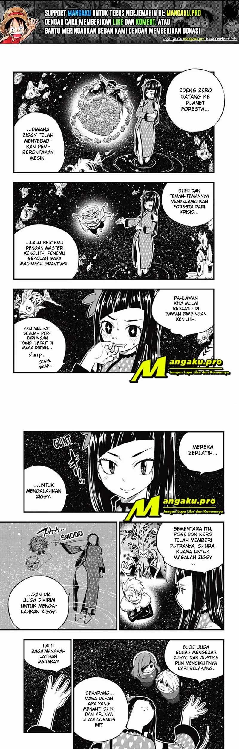 Manga Eden's Zero Chapter 133 gambar 2