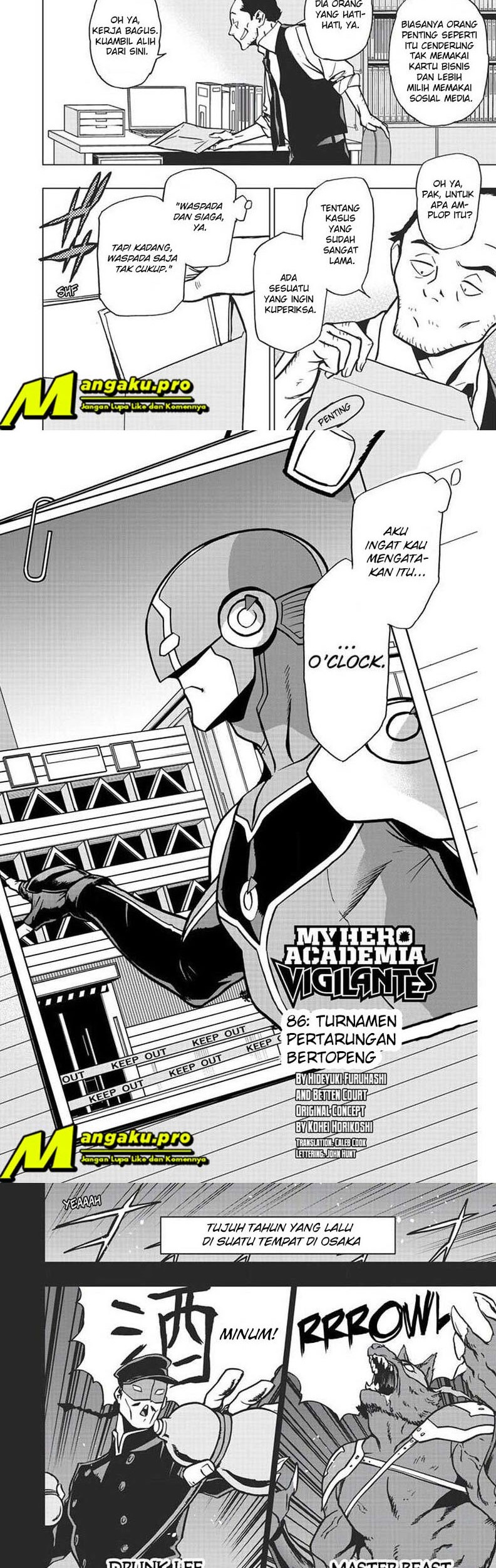Manga Vigilante: Boku no Hero Academia Illegal Chapter 86 gambar 2