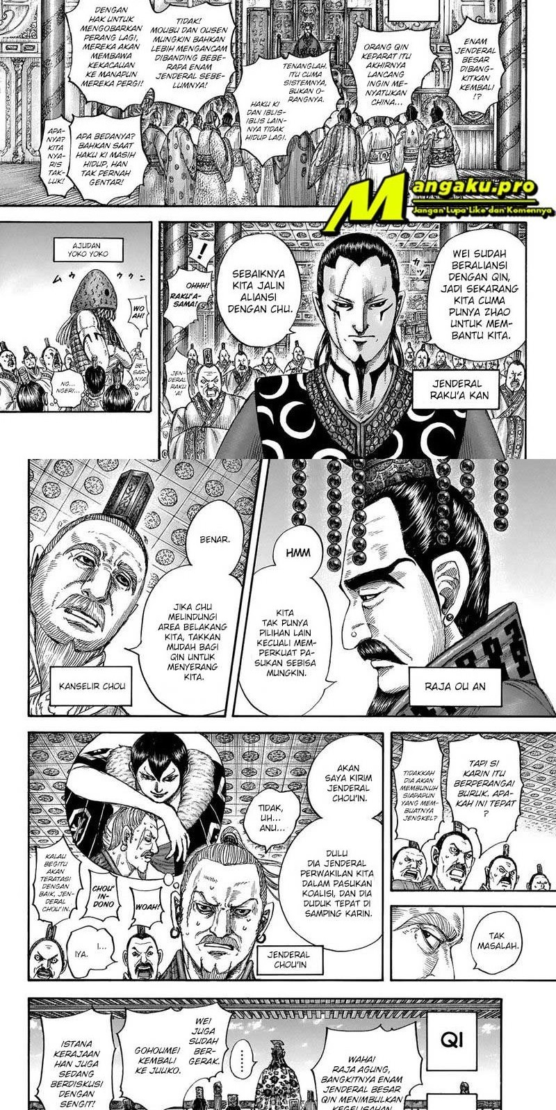Manga Kingdom Chapter 673 gambar 2