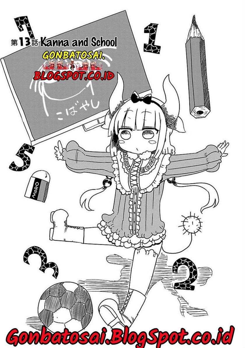 Manga Kobayashi-san Chi no Maid Dragon Chapter 13 gambar 2