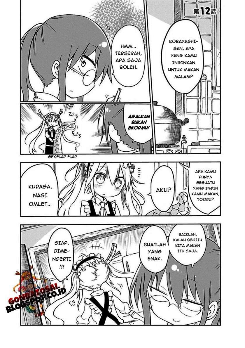 Manga Kobayashi-san Chi no Maid Dragon Chapter 12 gambar 2
