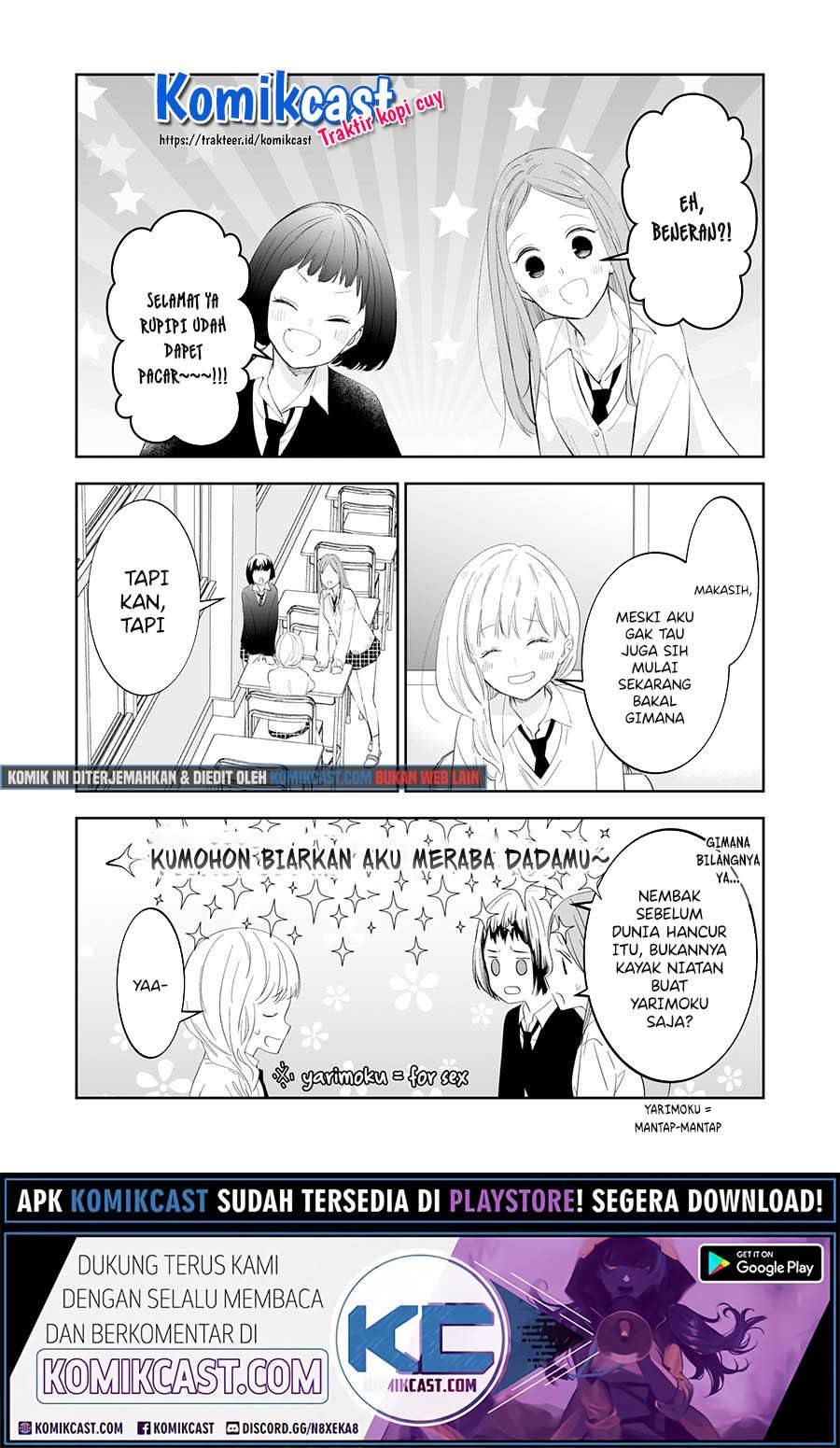 Manga The World Will Be Destroyed Tomorrow, so I Want to Rub Your Boobs Chapter 03 gambar 2