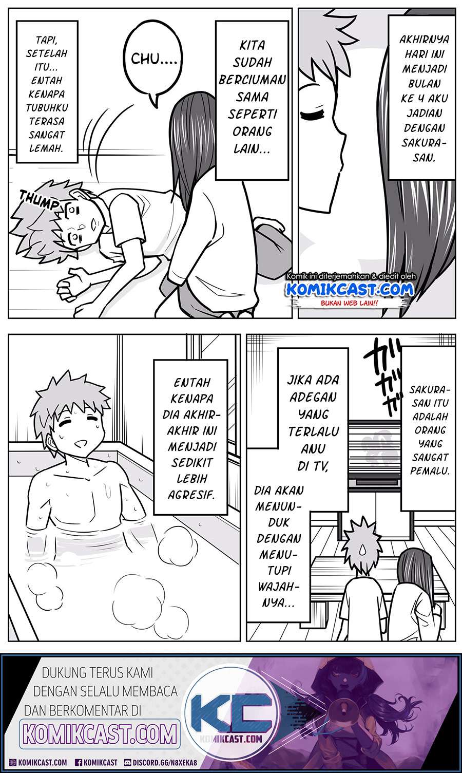 Manga A Story about Living with a Ghost who will Attain Enlightenment in a Year Chapter 08 gambar 2