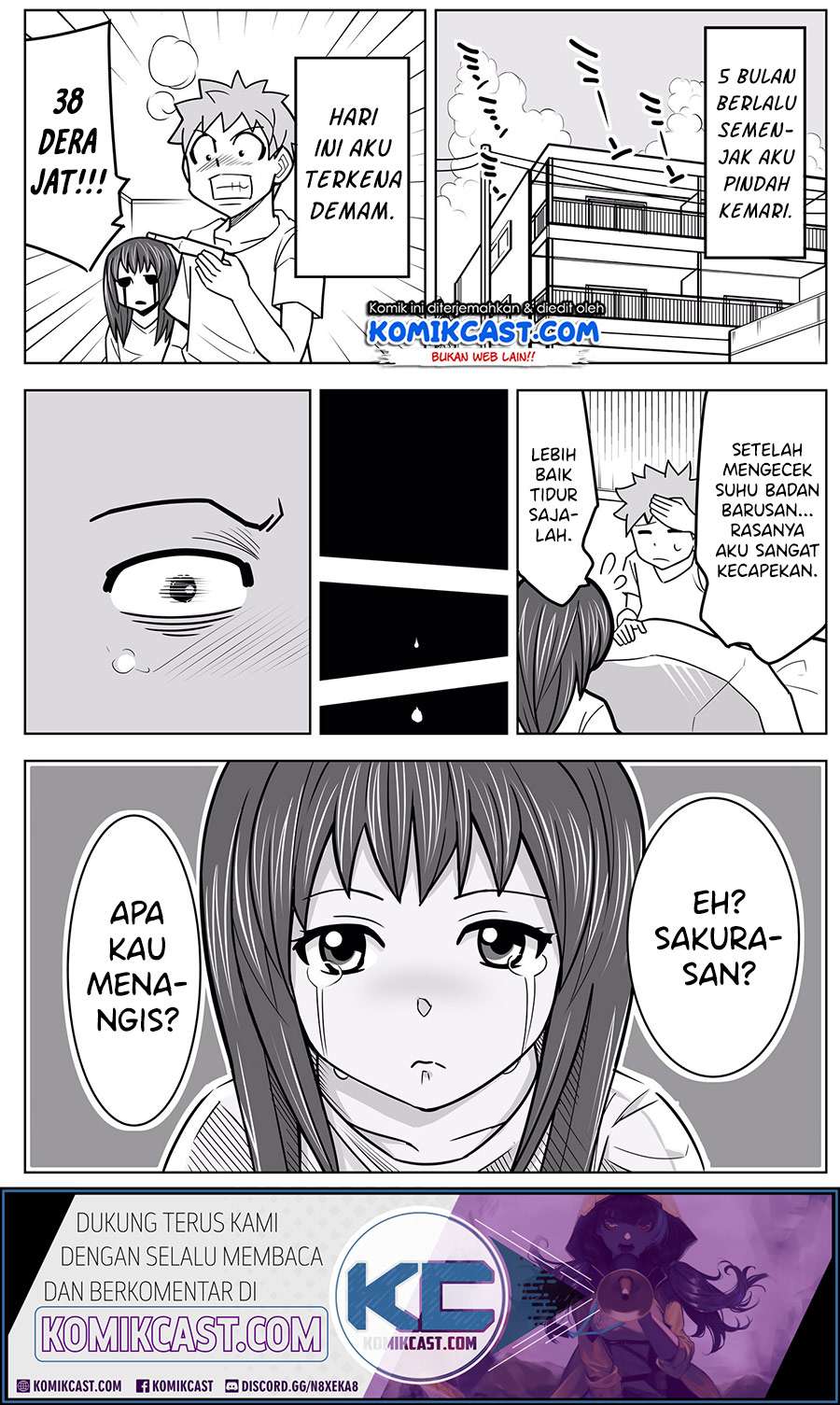 Manga A Story about Living with a Ghost who will Attain Enlightenment in a Year Chapter 07 gambar 2