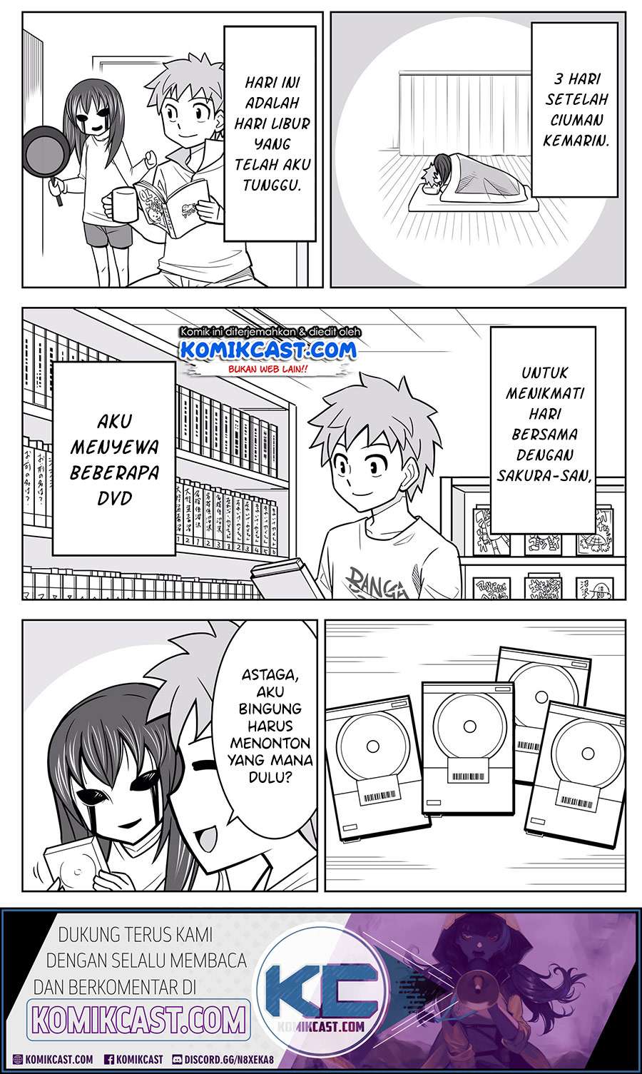 Manga A Story about Living with a Ghost who will Attain Enlightenment in a Year Chapter 06 gambar 2