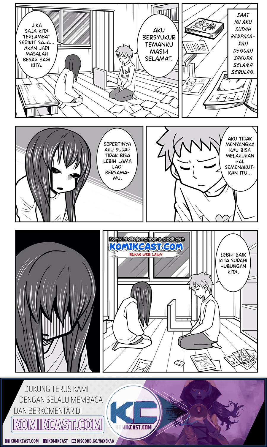 Manga A Story about Living with a Ghost who will Attain Enlightenment in a Year Chapter 05 gambar 2