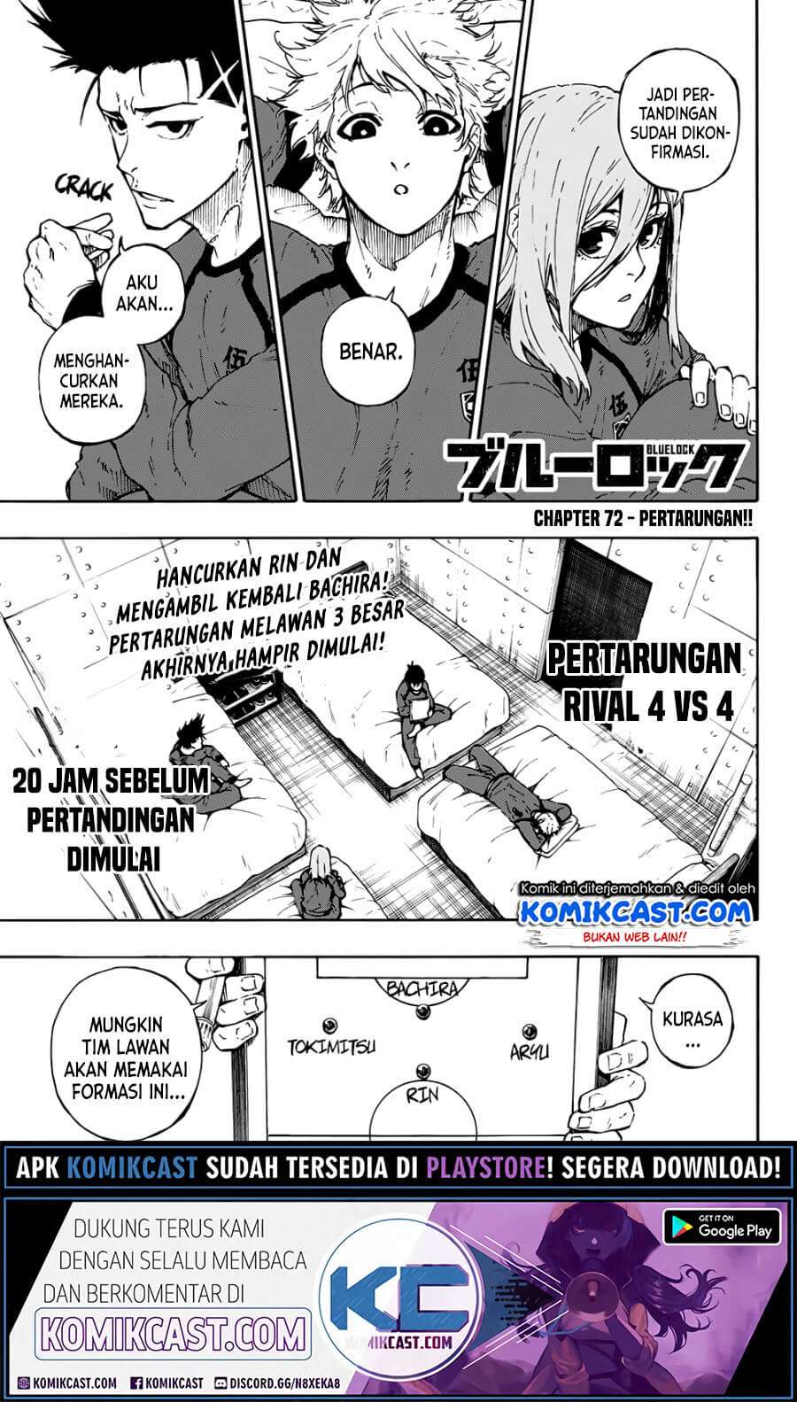 Manga Blue Lock Chapter 72 gambar 2