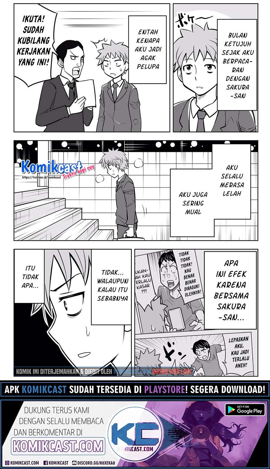 Manga A Story about Living with a Ghost who will Attain Enlightenment in a Year Chapter 10 gambar 2