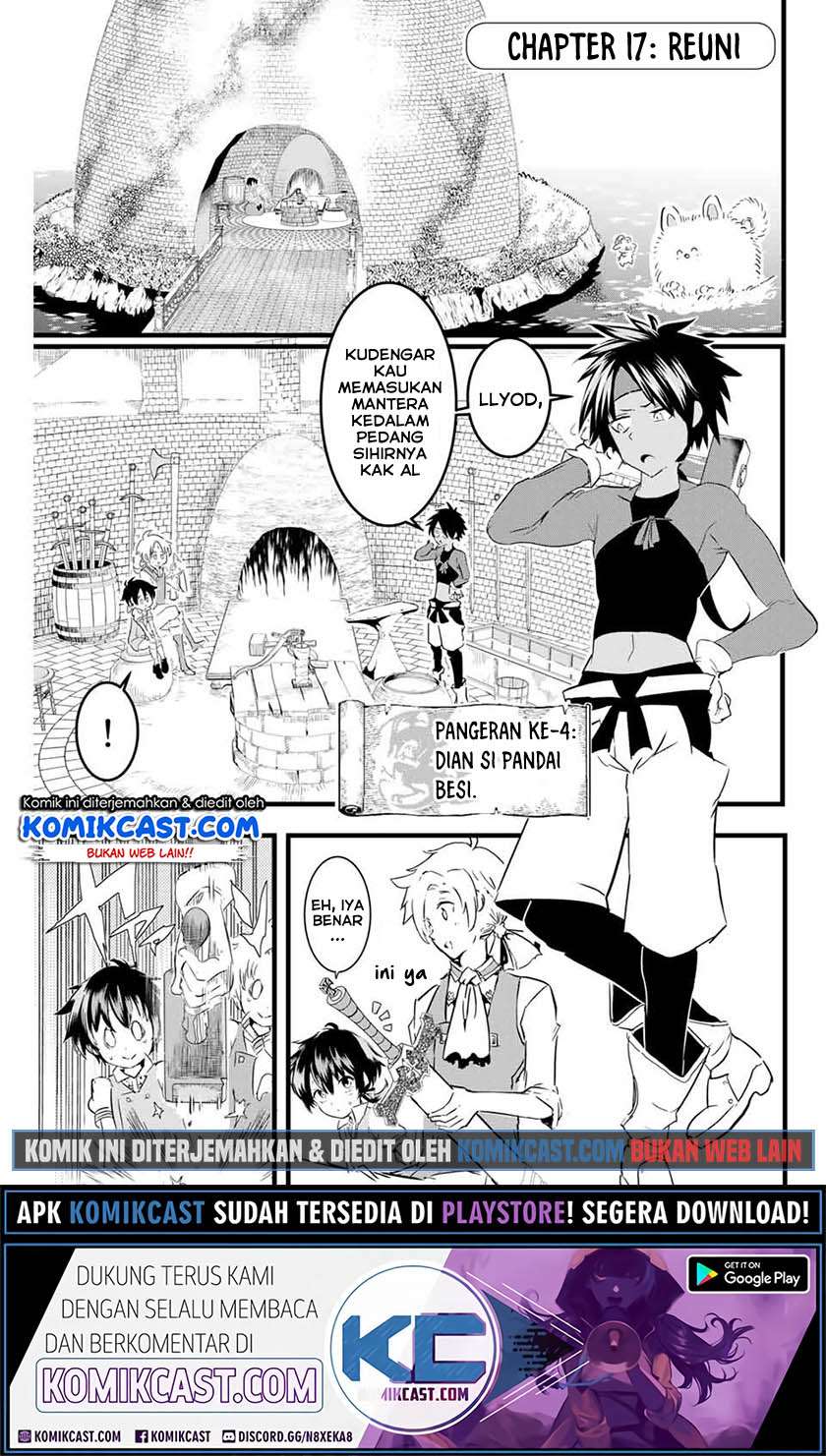 Manga Tensei Shitara dai Nana Ouji dattanode, Kimamani Majutsu o Kiwamemasu Chapter 17 gambar 2
