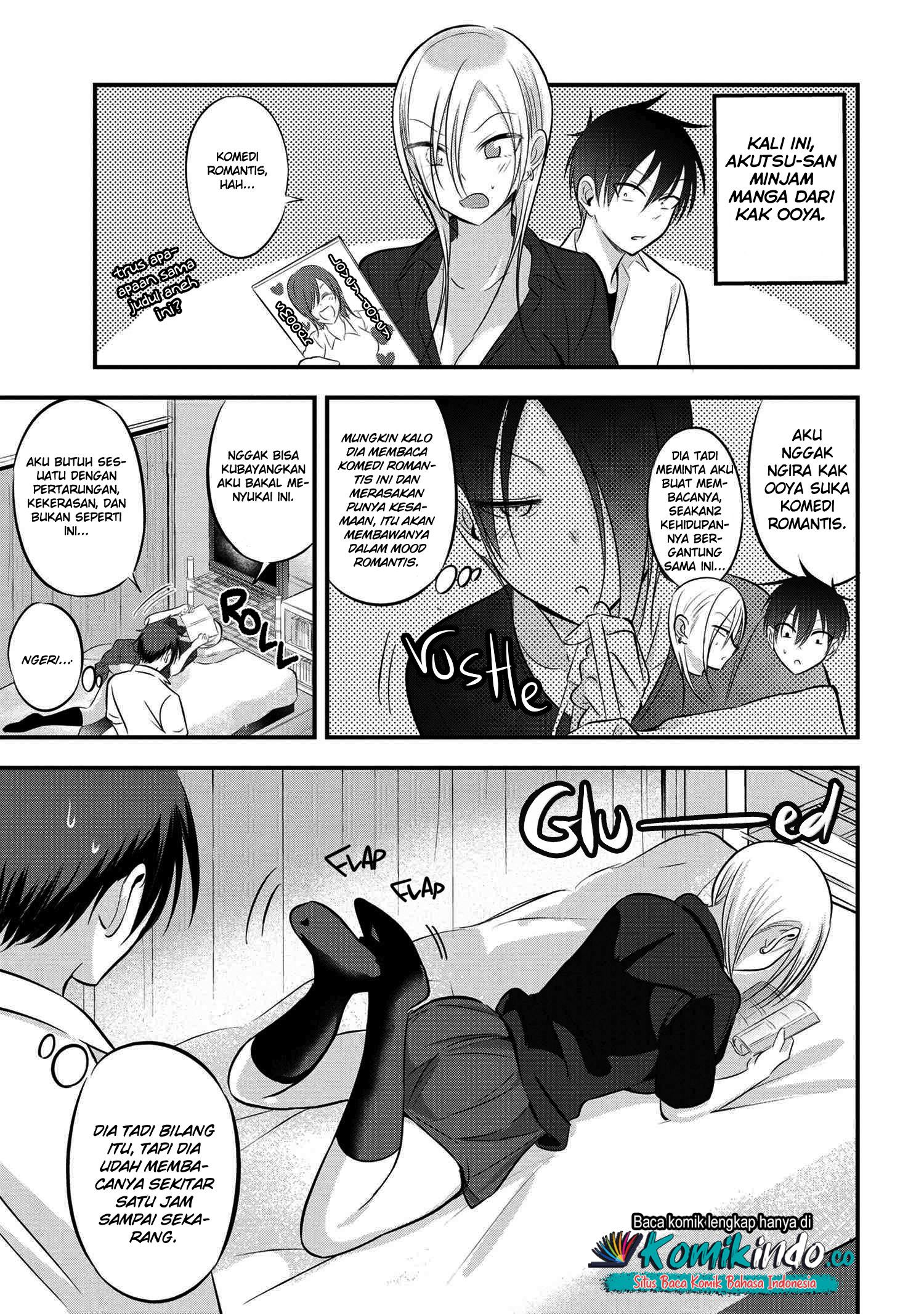 Manga Please Go Home, Akutsu-san! Chapter 67 gambar 2