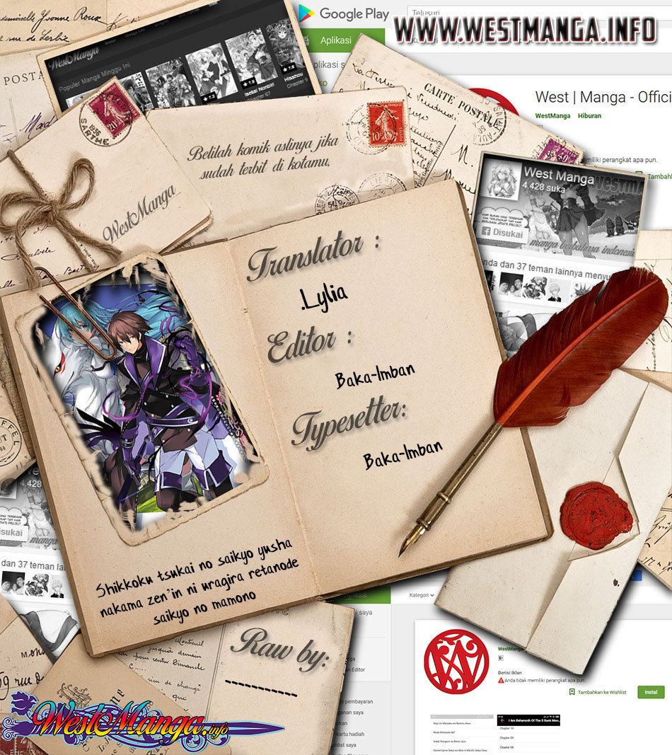 Shikkoku tsukai no saikyo yusha nakama zen’in ni uragira retanode saikyo no mamono Chapter 04 Gambar 3