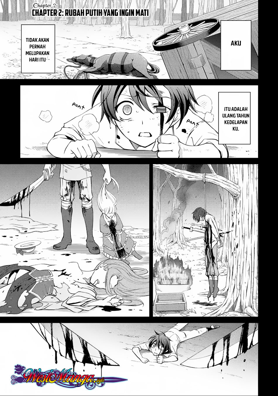 Manga Shikkoku tsukai no saikyo yusha nakama zen’in ni uragira retanode saikyo no mamono Chapter 02.1 gambar 2