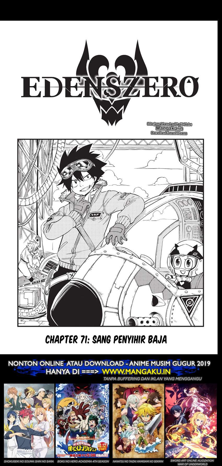 Manga Eden's Zero Chapter 71 gambar 2